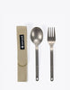 Snow Peak Titanium Fork & Spoon Set